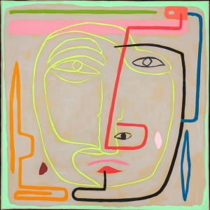 Figurative-Expressionismus-Abstrakt-Portrait-Formen-02-Edition-of-50-by-Samuel-Richter