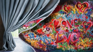 Hommage-Banksy---We-need-Love-Part-2---Theater