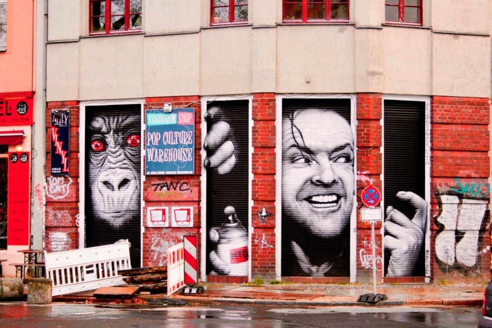 Bild 1 von Motiv Urban Jack Nicholson Street Art 020 - Dokumentation - Fotografie by Paffy