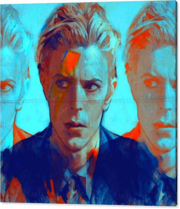 Bild 1 von Motiv David Bowie 3 Faces Ultra HD by Felix von Altersheim