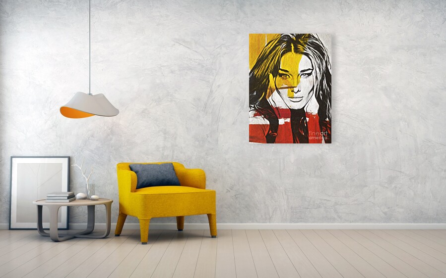 Bild 1 von Motiv Carla Bruni Abstrakt Game Urban by Felix von Altersheim