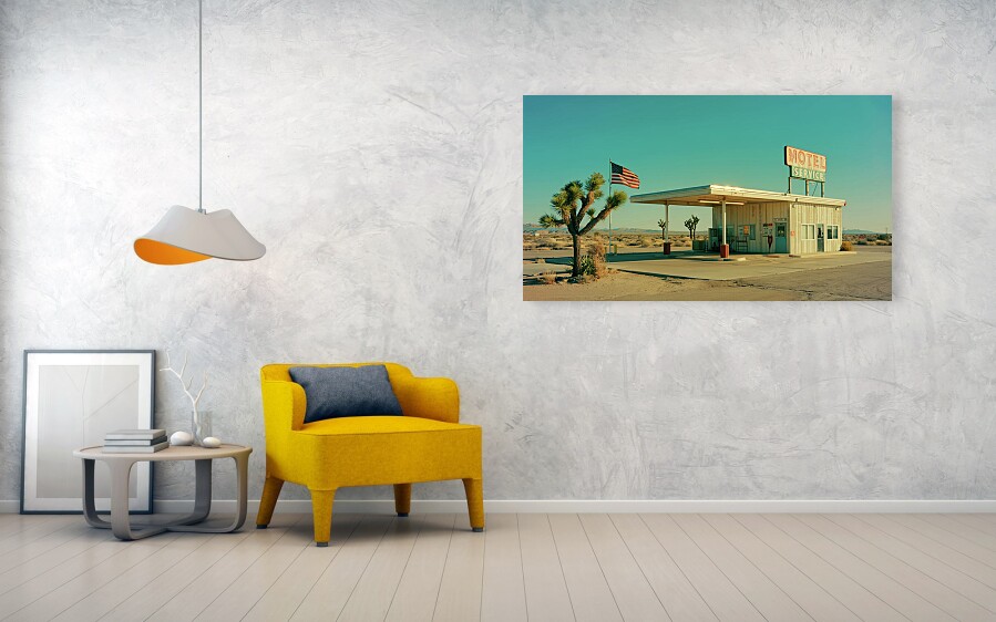 Bild 1 von Fotografie Verlassener Ort California Motel 01 by Paul Janzer