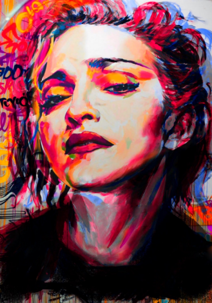 Bild 1 von Motiv Madonna Street Art 3 D View  by Felix von Altersheim