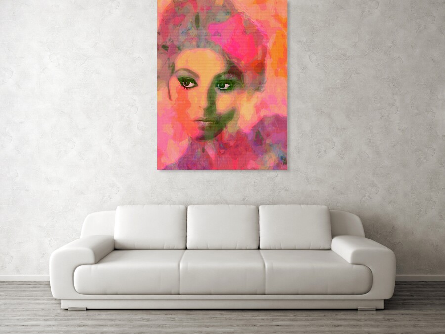 Bild 1 von Motiv Sophia Loren Apricot Wave by Felix von Altersheim