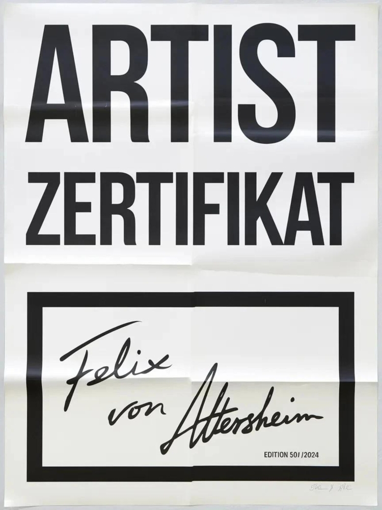 Bild 1 von Minimalismus Abstrakt einsamer winziger Elefant Rot - Edition of 50