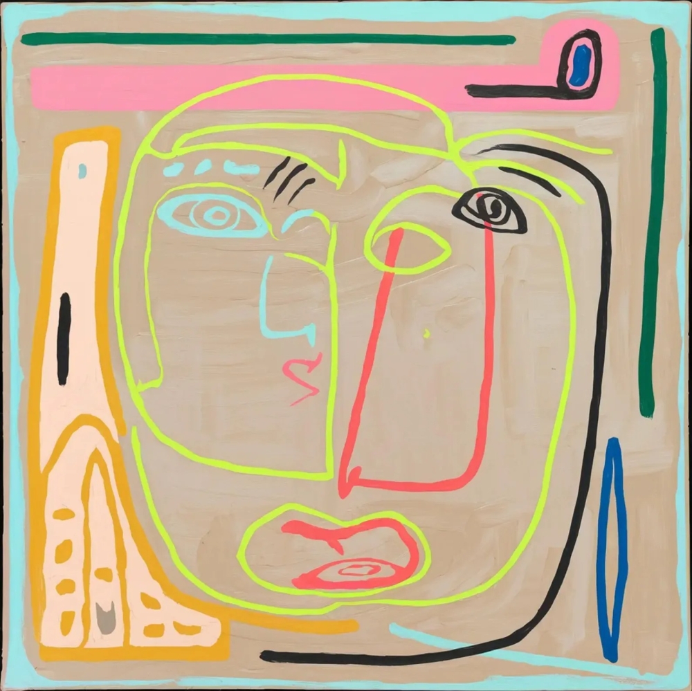 Bild 1 von Figurative Expressionismus Abstrakt Portrait Formen 08 Edition of 50 by Samuel Richter