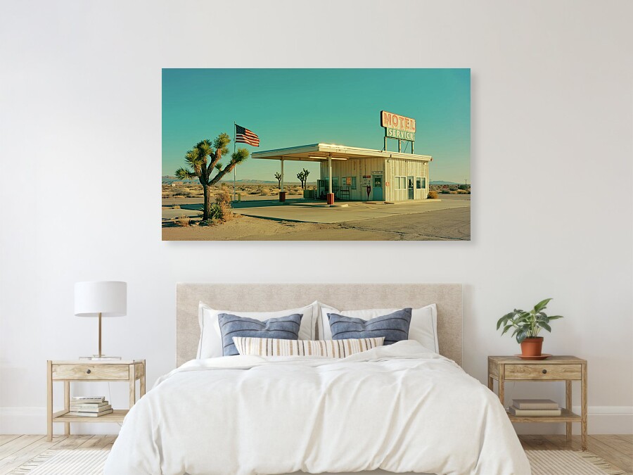 Bild 1 von Fotografie Verlassener Ort California Motel 01 by Paul Janzer