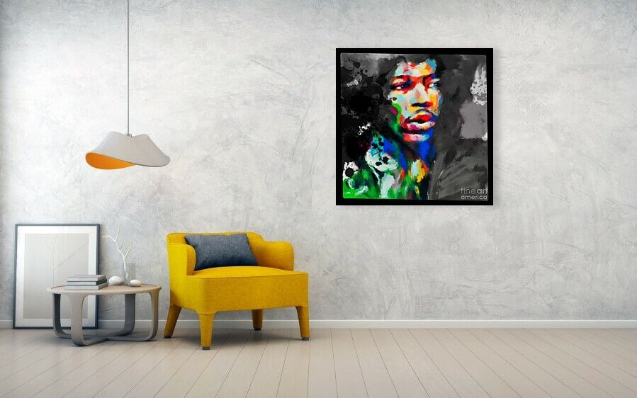 Bild 1 von Motiv Jimi Hendrix Blurred Game - Frame by Felix von Altersheim