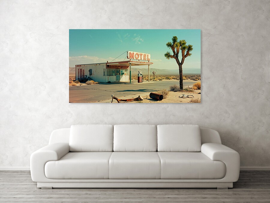 Bild 1 von Fotografie Verlassener Ort California Motel 02 by Paul Janzer