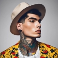 Hommage Berghain Berlin Boys  Nr. 90 - Tattoos  by Team W 32