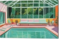 Bild 2 von XXL Leinwände bis 180x100 cm - Glas Pool Bauhaus 01 - Team W 32  / (Größe) 200 cm x 120 cm 3 mm Alu Dibond matt inkl. Halterungen beigelegt