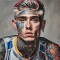 Hommage Berghain Berlin Boys  Nr. 99 - Tattoos  by Team W 32