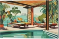 Bild 2 von XXL Leinwände bis 180x100 cm - Mid Century - Bauhaus  - Thailand 03 Team W 32 Gallery  / (Größe) 140 cm x 80 cm 3 mm Alu Dibond matt inkl. Halterungen beigelegt