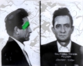 Bild 1 von Motiv Johnny Cash Blurred Game - Green by Felix von Altersheim
