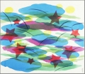 WV-Nr: 2012-03 'Sternekreis'' 2012, 70 x 80 cm, Acryl auf Leinwand