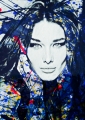 Bild 1 von Motiv Carla Bruni Expressive Splash  by Felix von Altersheim