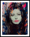 Motiv Sophia Loren Expressive Splash  by Felix von Altersheim