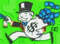 Bild 1 von Motiv Monopoly Paper Cut 3 D 01 - Neon  by Felix von Altersheim