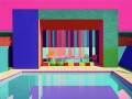 Bild 1 von Motiv Swimming Pool Bauhaus 02 by Felix von Altersheim  / (Größe) Du hast einen anderen Wunsch? Schreib uns eine Nachricht! Dein Wandbild erhältlich ab: