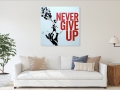 Bild 8 von Stencil Art with Balloon Boy - Never give up 01