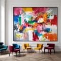 Bild 1 von Premium - XXL Galerie Rahmen - Rainbow - Expressionismus Abstrakt  by Felix von Altersheim