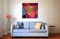 Bild 3 von Motiv David Bowie Red Scarf Face by Felix von Altersheim