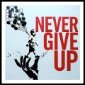 Bild 6 von Stencil Art with Balloon Boy - Never give up 01