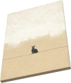 Bild 11 von Minimalismus Abstrakt einsamer winziger Hase - Edition of 50