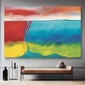 Einzelstück! Abstrakt Splash J64 XXL Format 160x110 cm 5 cm Galeriekeilrahmen