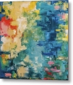 Bild 15 von Ocean Blue Summer Abstrakt Nr. 1  / (Größe) 100x100 cm 2 cm Leinwand gespiegelt