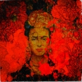 Bild 1 von Motiv Frida Kahlo Orange  by Felix von Altersheim