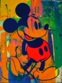 Bild 1 von Einzelstück! Hommage Mickey Mouse Abstrakt  60x80 cm