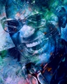 Motiv Ray Charles Splash Blue by Felix von Altersheim