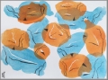 WV-Nr: 2020-26''Little Smile'' 2020, 30 x 40 cm, Acryl auf Leinwand