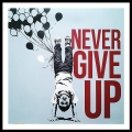 Bild 6 von Stencil Art with Balloon Boy - Never give up 02