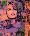 Bild 1 von Motiv Claudia Schiffer Plakativ Collage by Felix von Altersheim