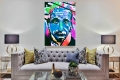 Bild 2 von Albert Einstein Punk Blau by Felix von Altersheim  / (Größe) Du hast einen anderen Wunsch? Schreib uns eine Nachricht! Dein Wandbild erhältlich ab: