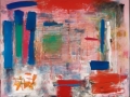 Bild 2 von Premium - XXL Galerie Rahmen - Naive Expressionismus Abstrakt by Felix von Altersheim  / (Größe) 150 cm x 112,5  cm Gallery Print/schwarzen Rahmen fertigt montiert/Schwarz