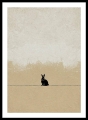 Bild 7 von Minimalismus Abstrakt einsamer winziger Hase - Edition of 50